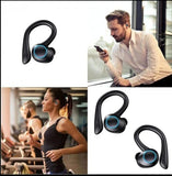 Bluetooth 5.1 Sport Stereo Headphone Headset Earphone Inear Earhook