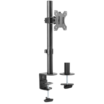 Single Monitor Mount for 13: to 32" Screen, Adjustable Height, Tilt, Swivel, Rotation - syson