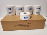 Thermal Label 1 1/4" x 1" (32mm x 25mm) (1300 Labels/Rolls; 24 Rolls/CS) Retail Label Barcode Label - syson