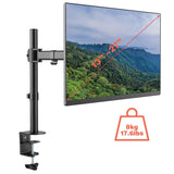 Single LCD Monitor Desk Mount Stand Fully Adjustable for one Screen 13" to 27" - syson
